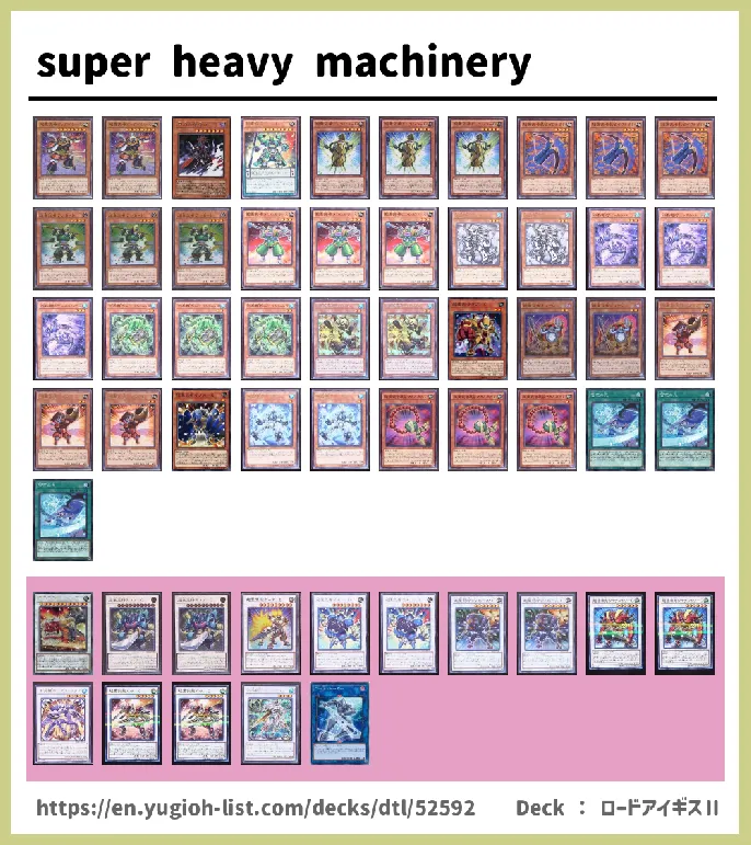 Machine Deck List Image