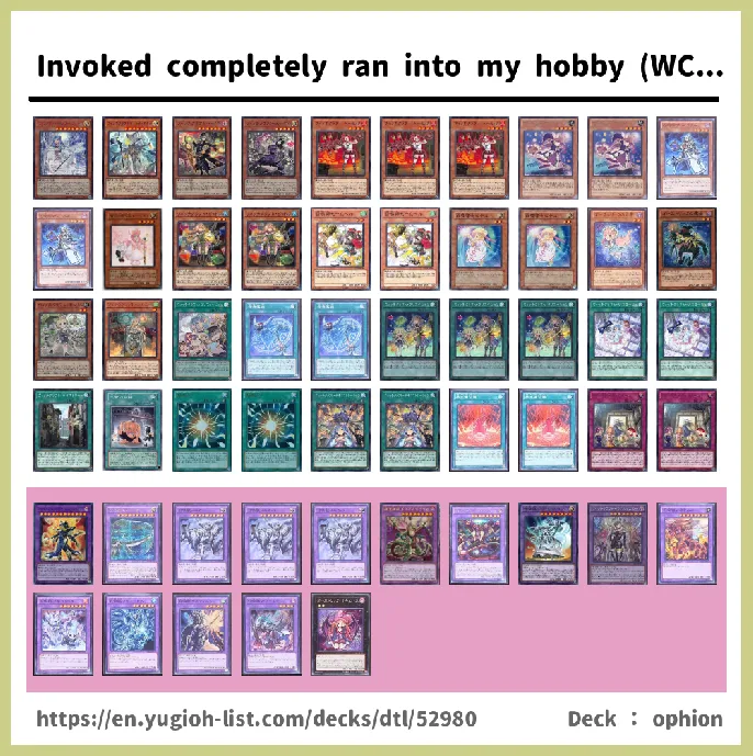 Invoked Deck List Image