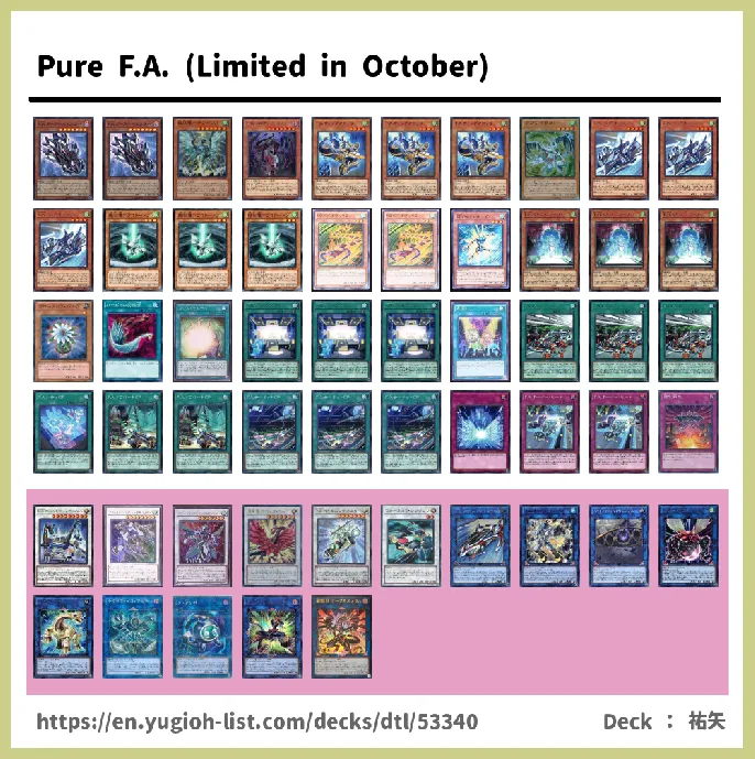 F.A. Deck List Image