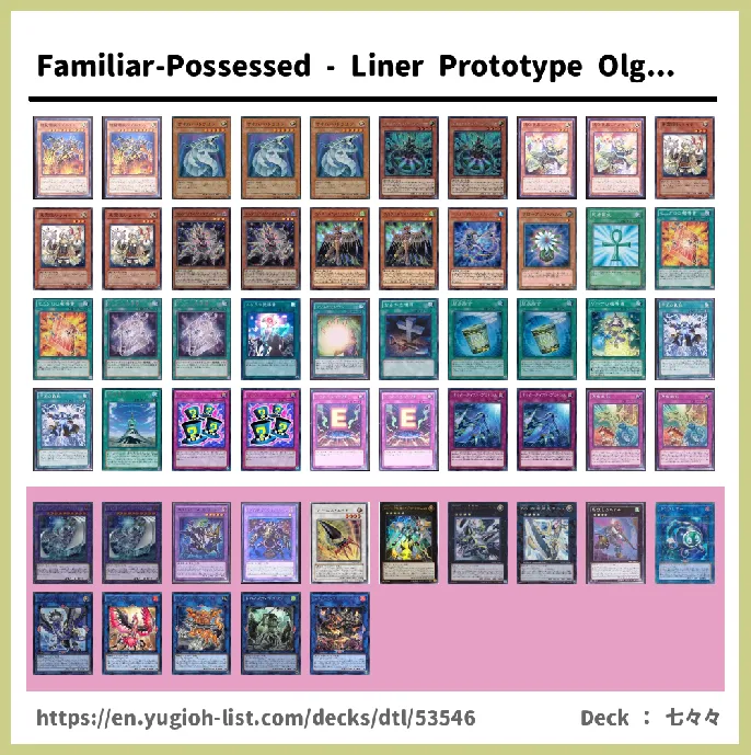 Charmer, Familiar-Possessed Deck List Image