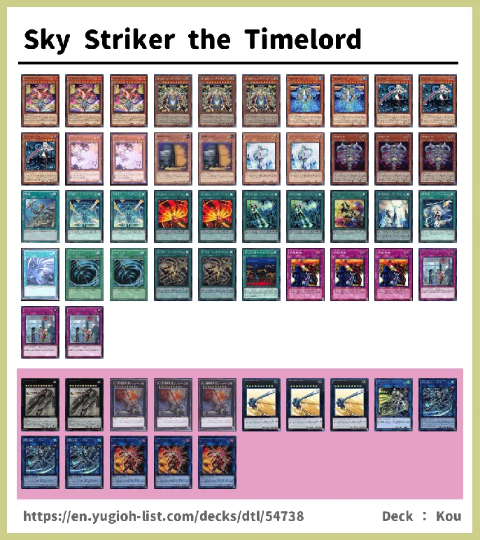  Deck List Image