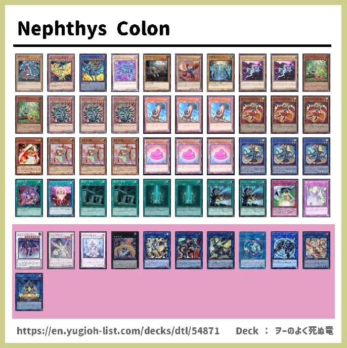 Nephthys Deck List Image