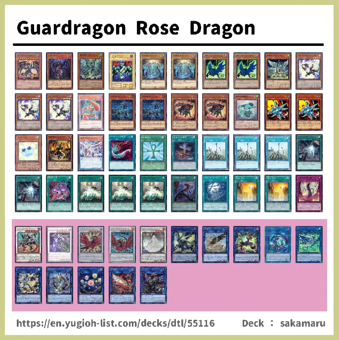 Guardragon Deck List Image