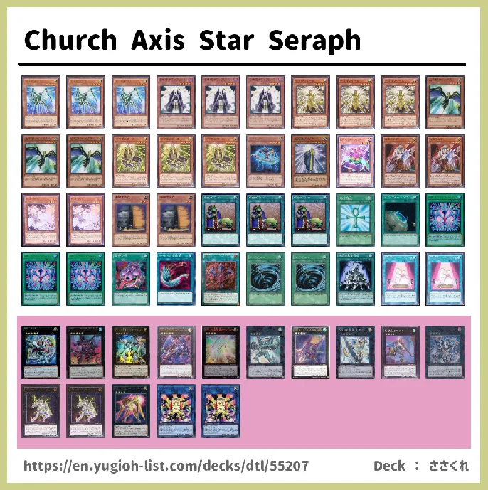 Star Seraph Deck List Image