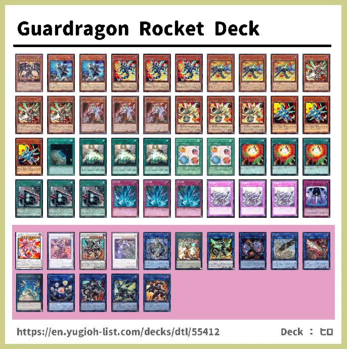 Rokket, Borrel Deck List Image