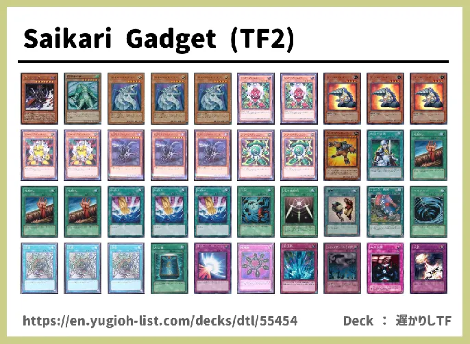 Gadget Deck List Image