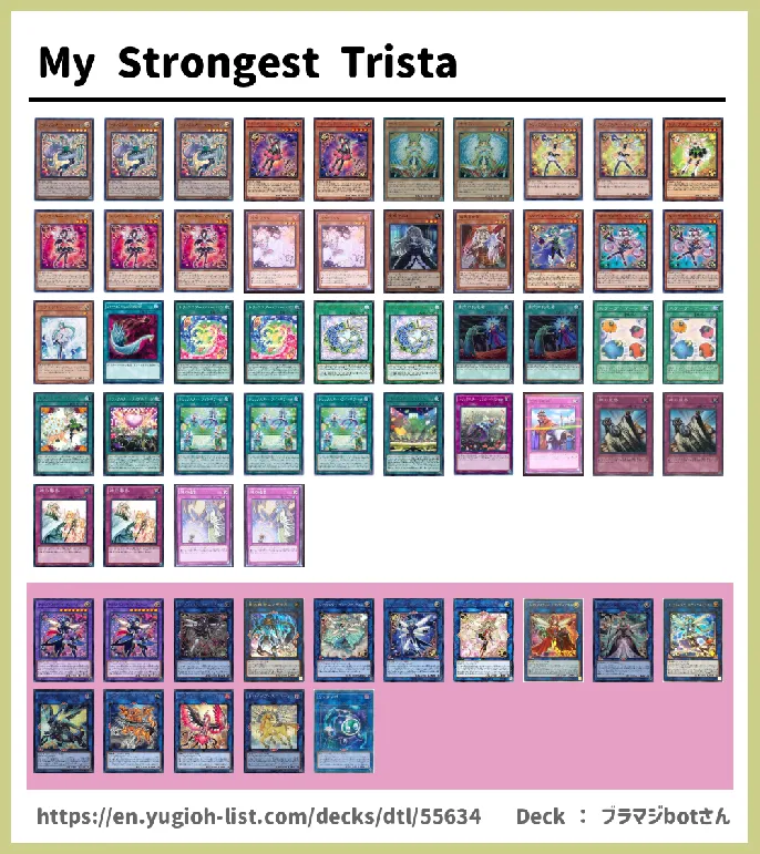 Trickstar Deck List Image