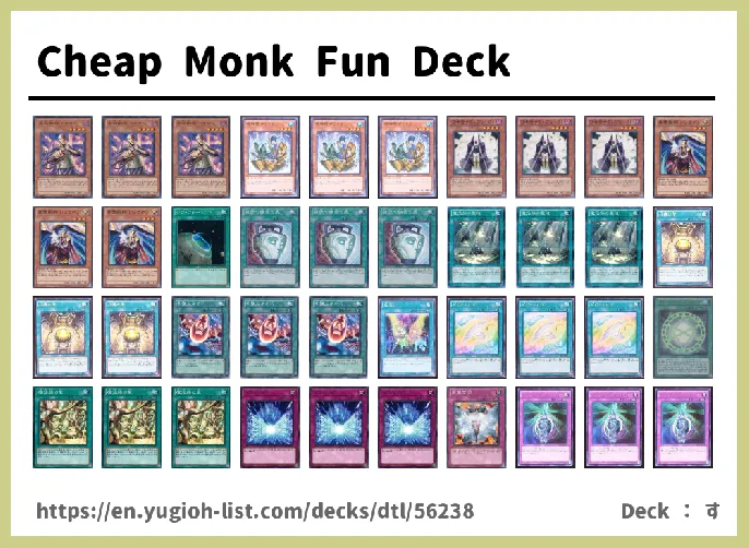 Spellcaster Deck List Image