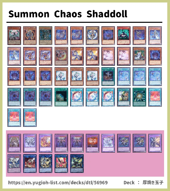 Shaddoll Deck List Image