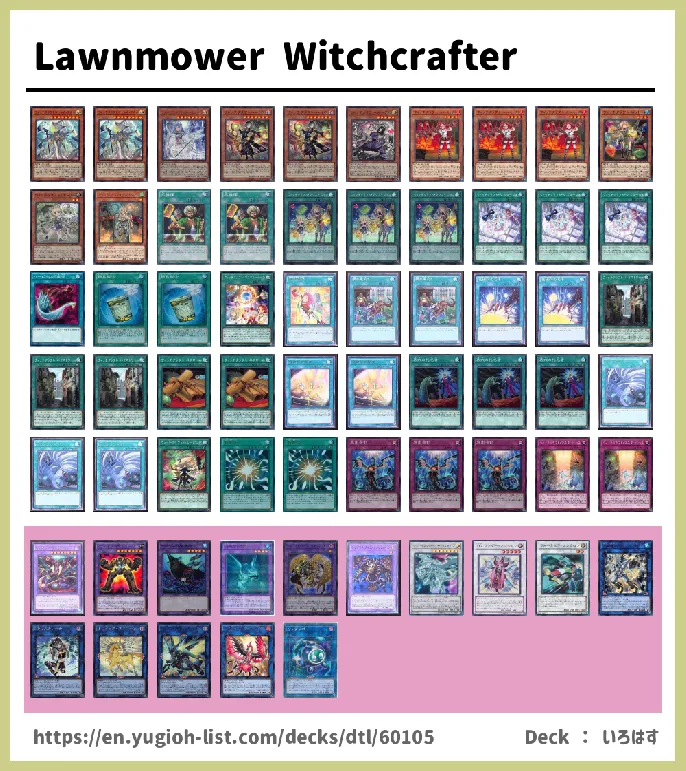 Witchcrafter Deck List Image