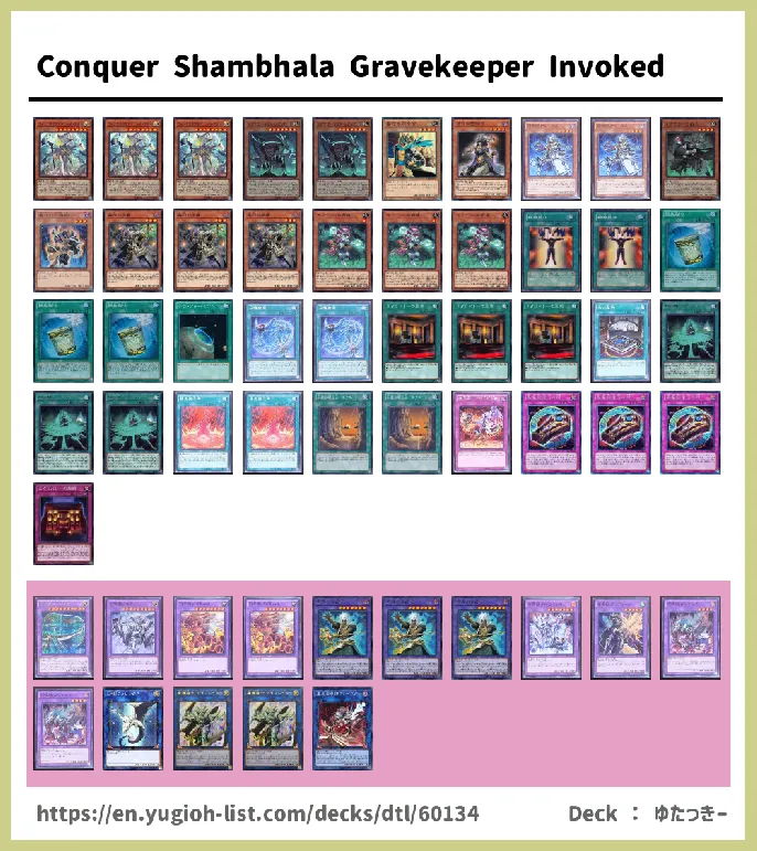 Spellcaster Deck List Image