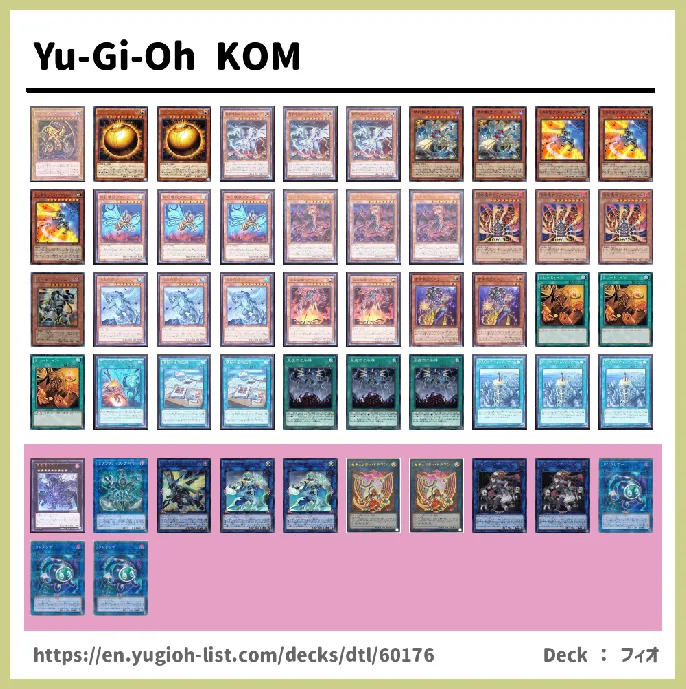 Kaiju Deck List Image