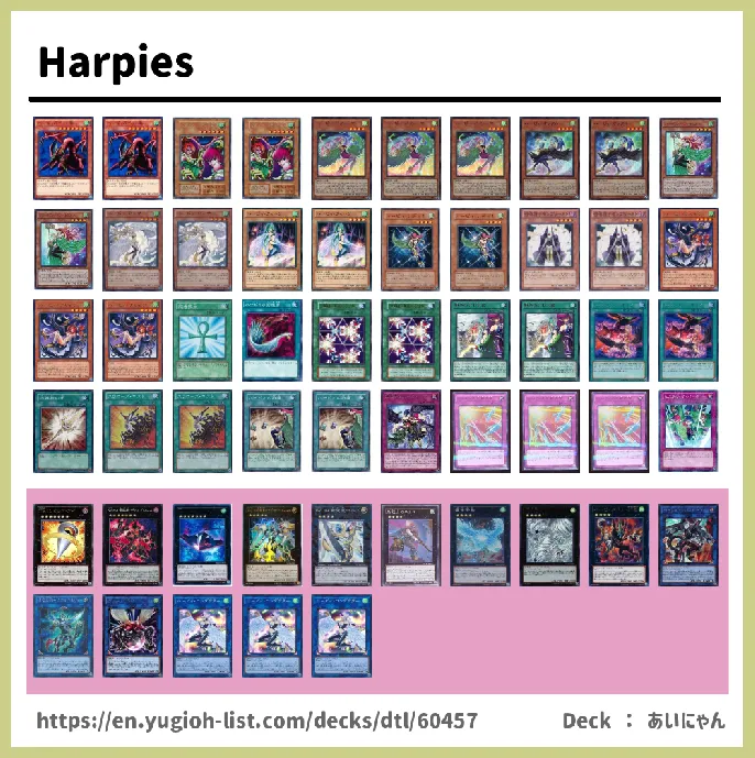 Harpie Deck List Image