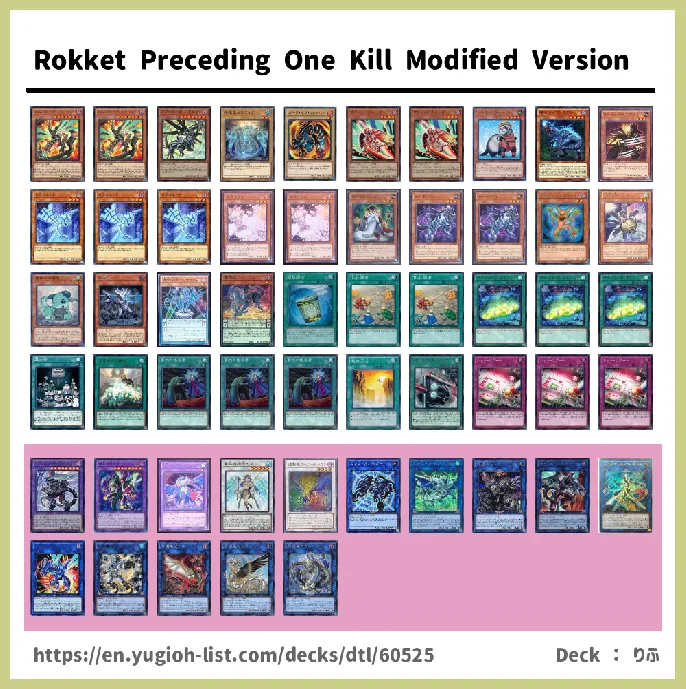 Rokket, Borrel Deck List Image