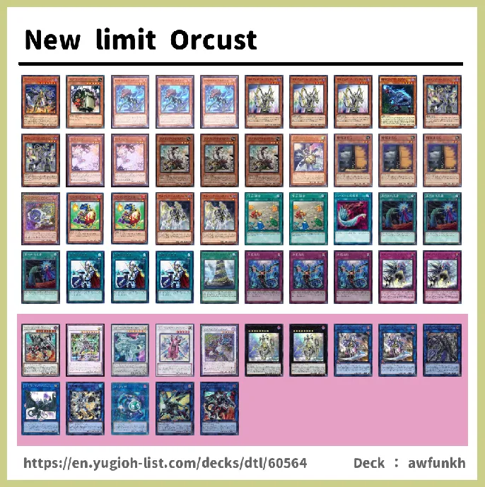 DARK Deck List Image