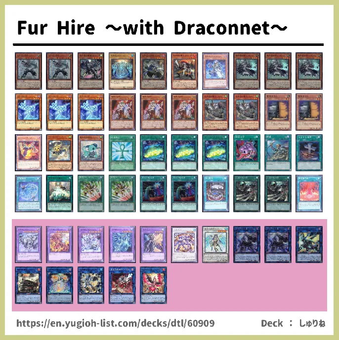 Fur Hire Deck List Image