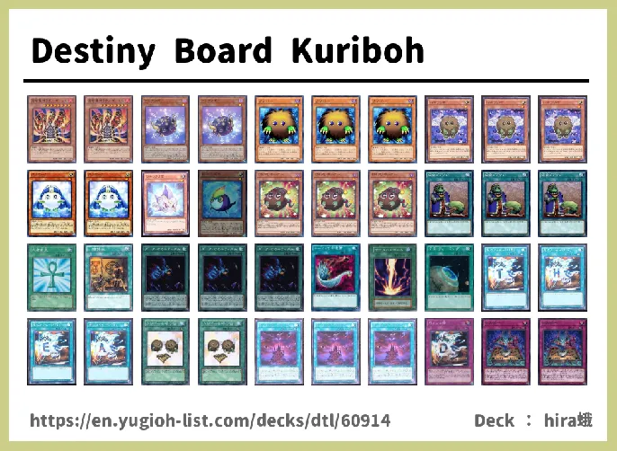  Deck List Image