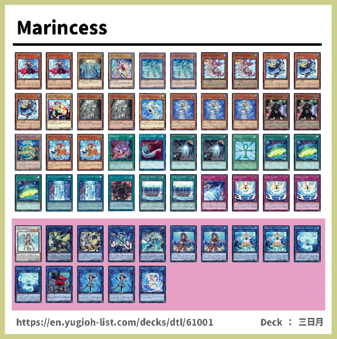 Marincess Deck List Image