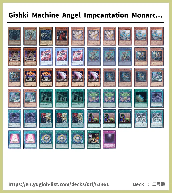 Ritual Monster Deck List Image