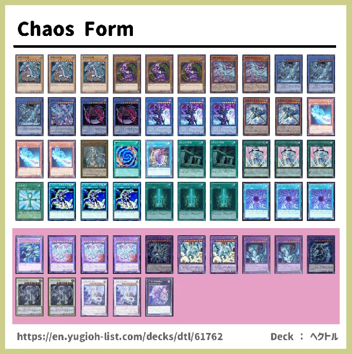 Ritual Monster Deck List Image