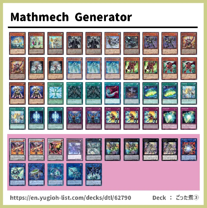  Deck List Image