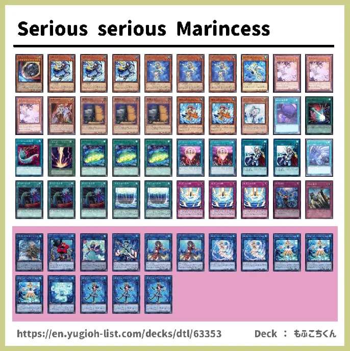 Marincess Deck List Image