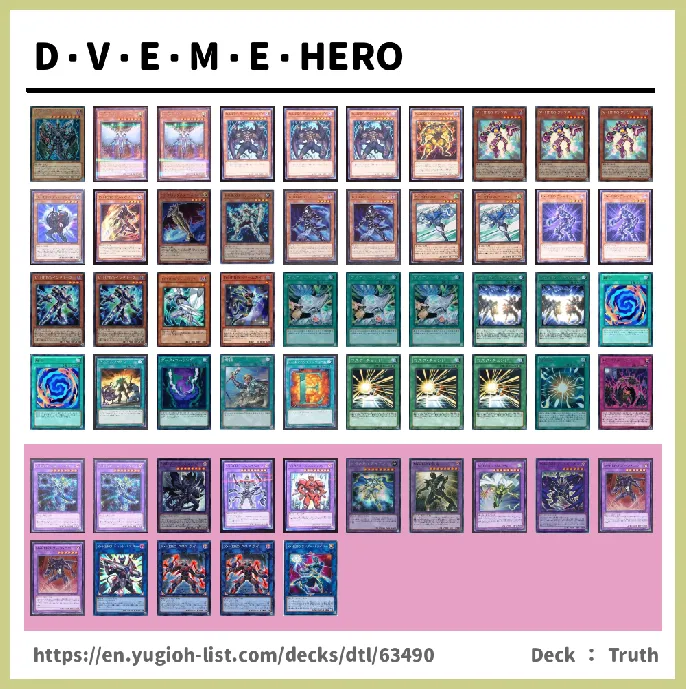 HERO Deck List Image