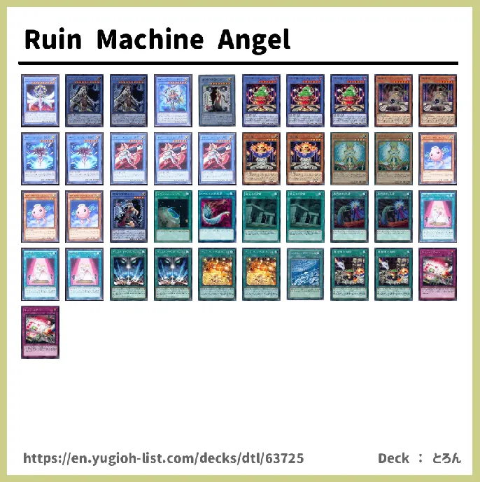 Ritual Monster Deck List Image