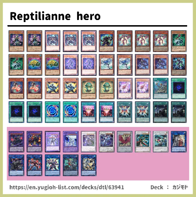 Reptilianne Deck List Image