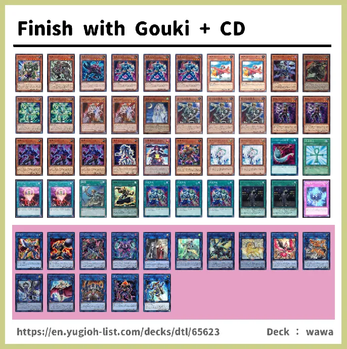 Warrior Deck List Image