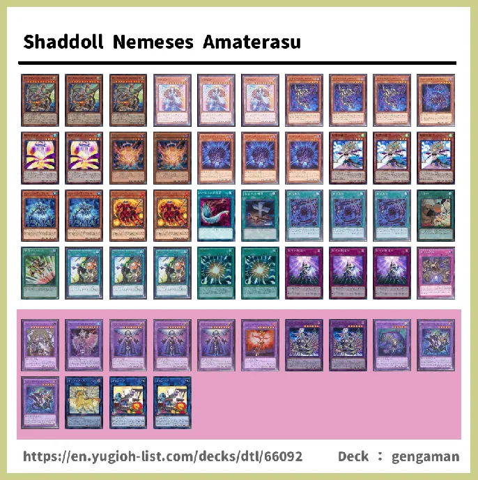 Shaddoll Deck List Image