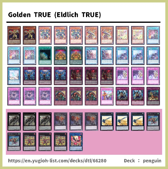 True Deck List Image