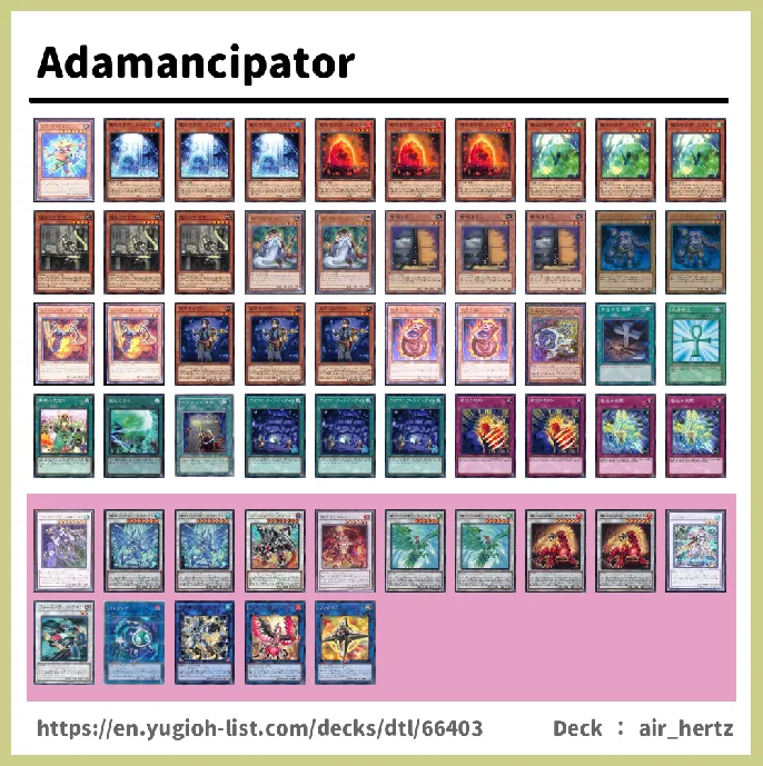 Rock Deck List Image