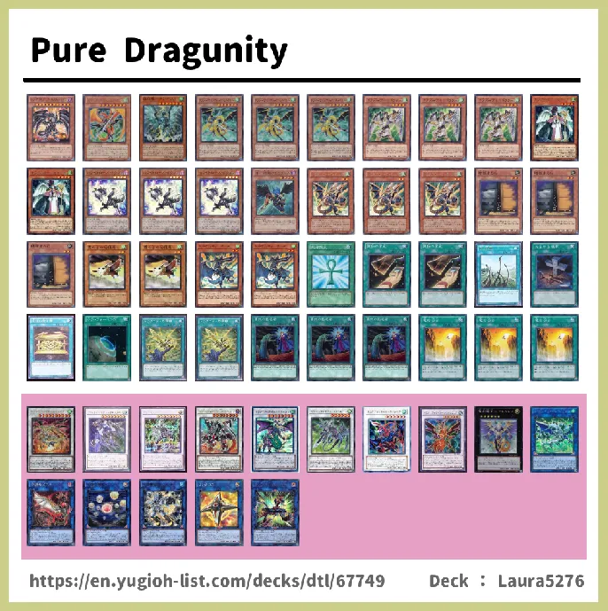 Dragunity Deck List Image