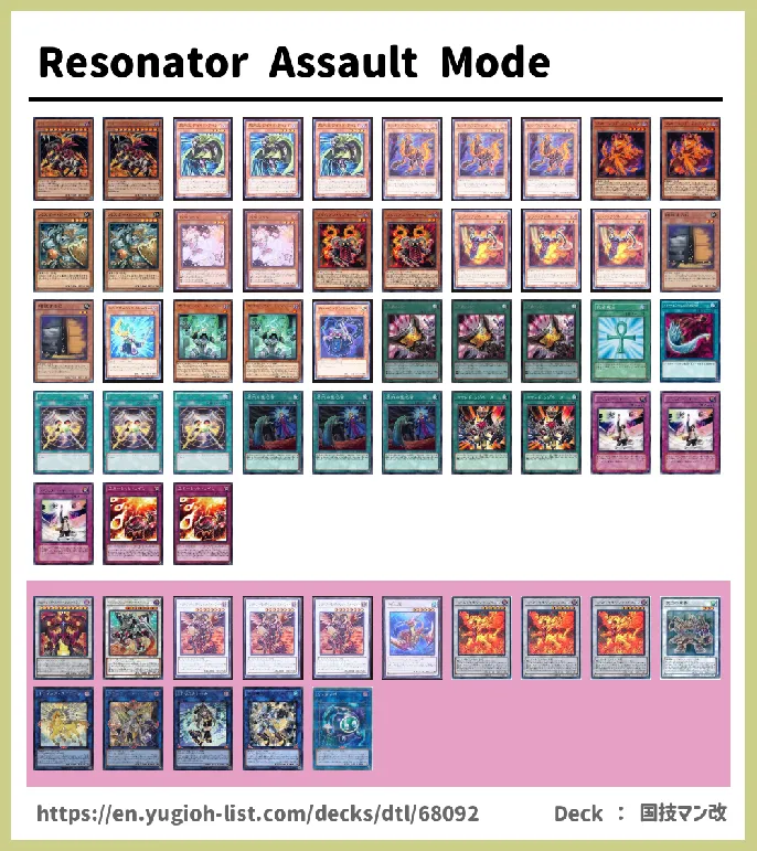 Resonator Deck List Image