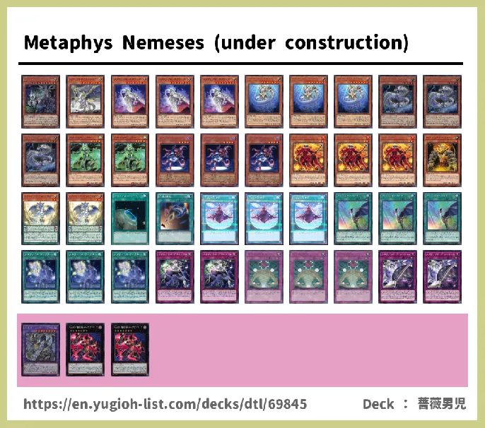 Metaphys Deck List Image
