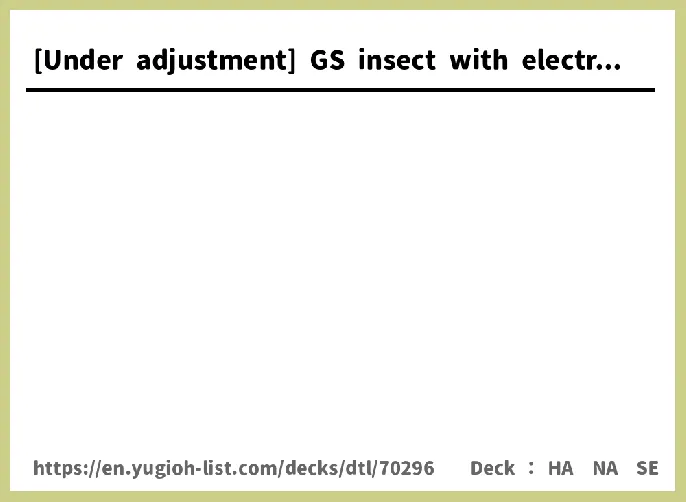 Insect Deck List Image