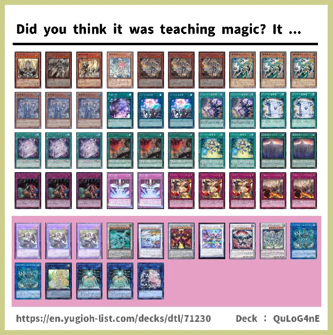  Deck List Image