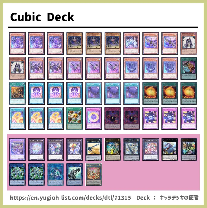 Cubic Deck List Image