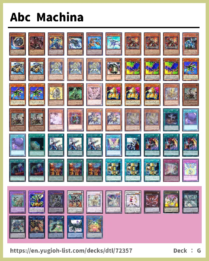  Deck List Image