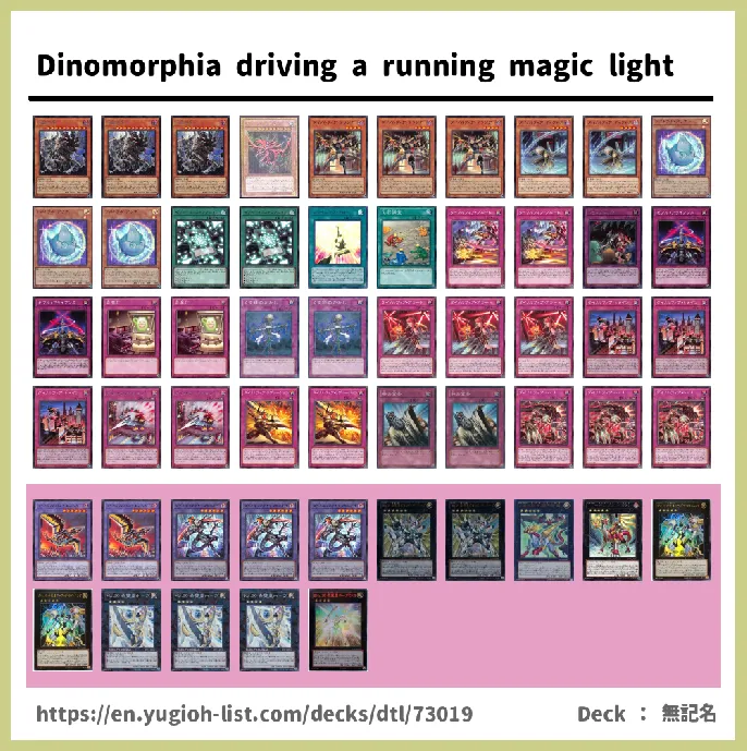 Dinomorphia Deck List Image