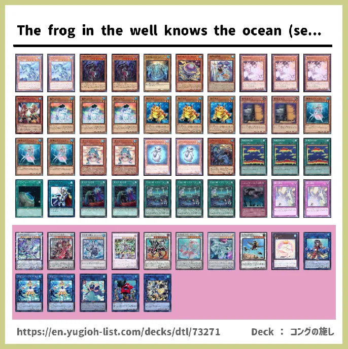 Frog Deck List Image