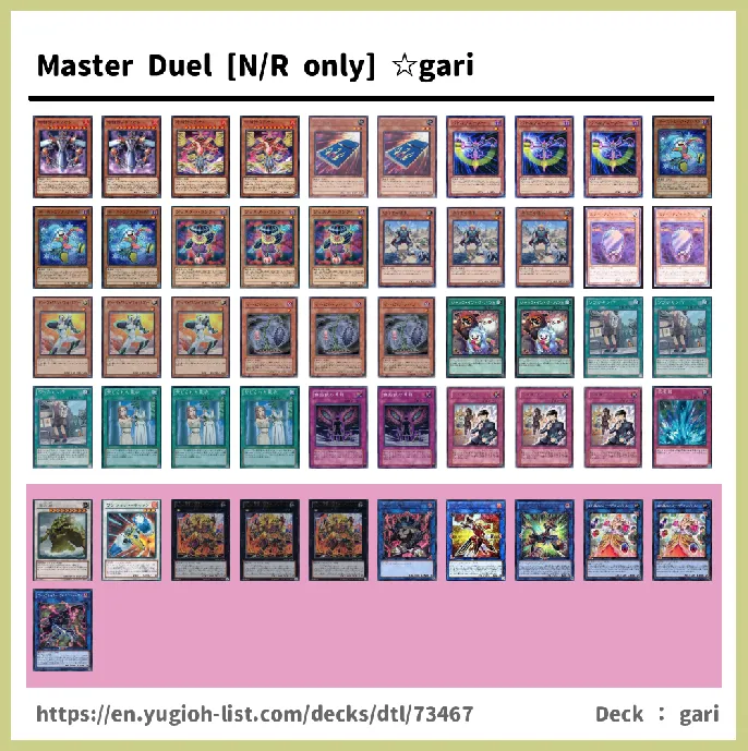  Deck List Image