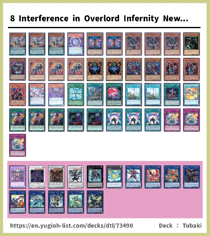 Infernity Deck List Image