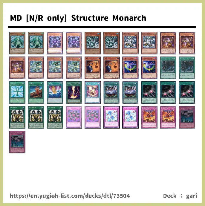  Deck List Image