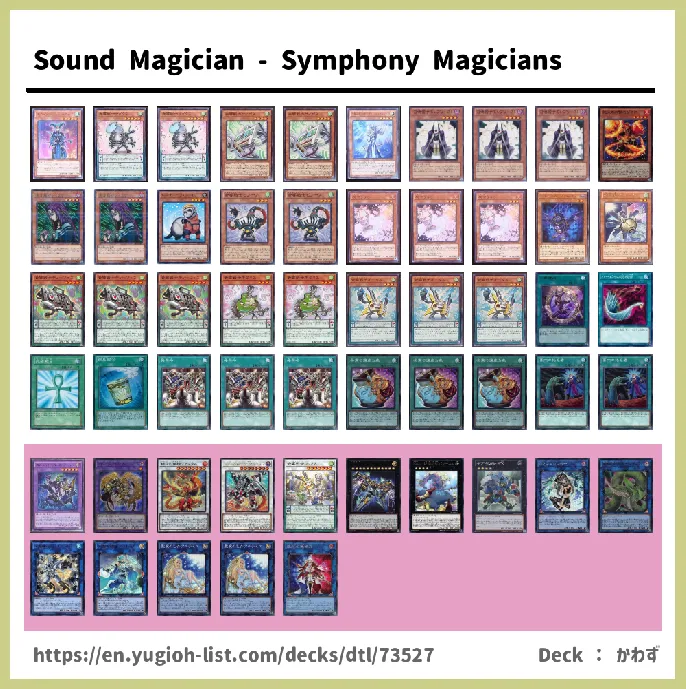 Spellcaster Deck List Image