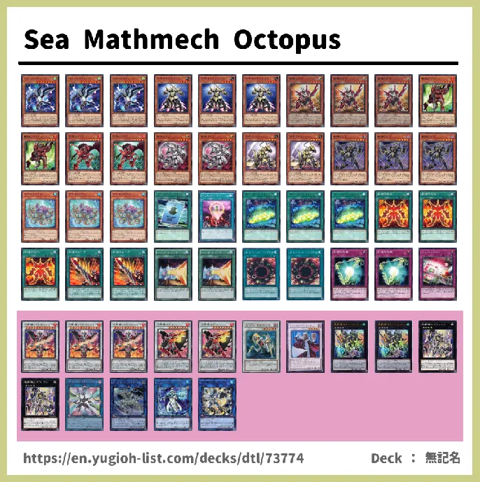 Mathmech Deck List Image