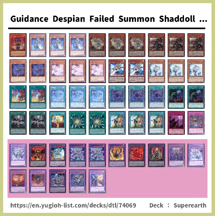 Shaddoll Deck List Image