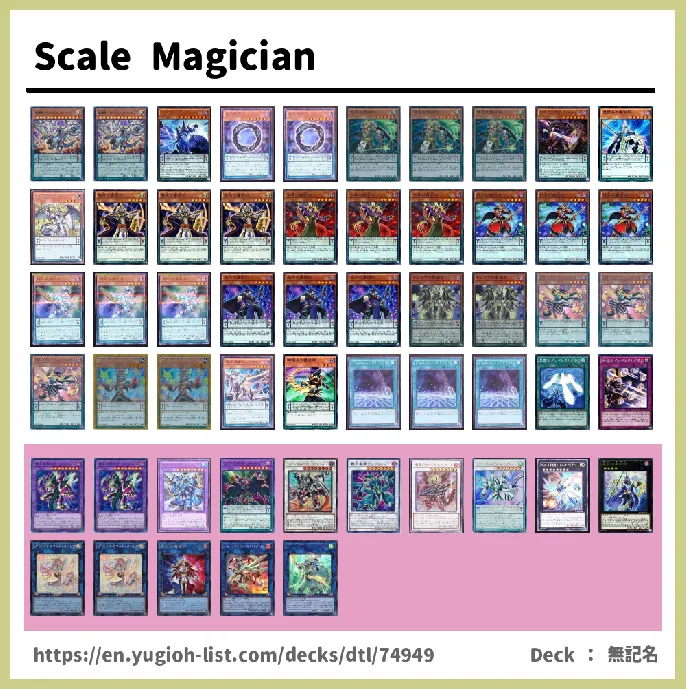 Magician Deck List Image