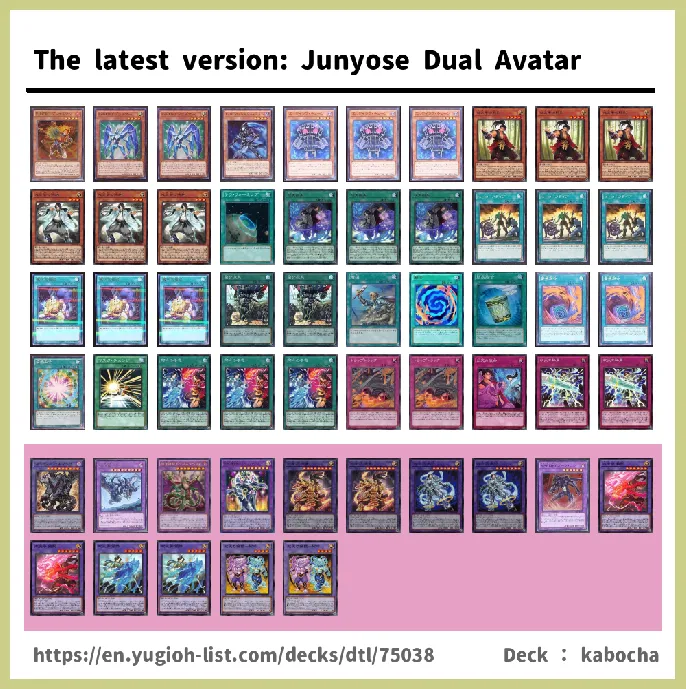 Dual Avatar Deck List Image